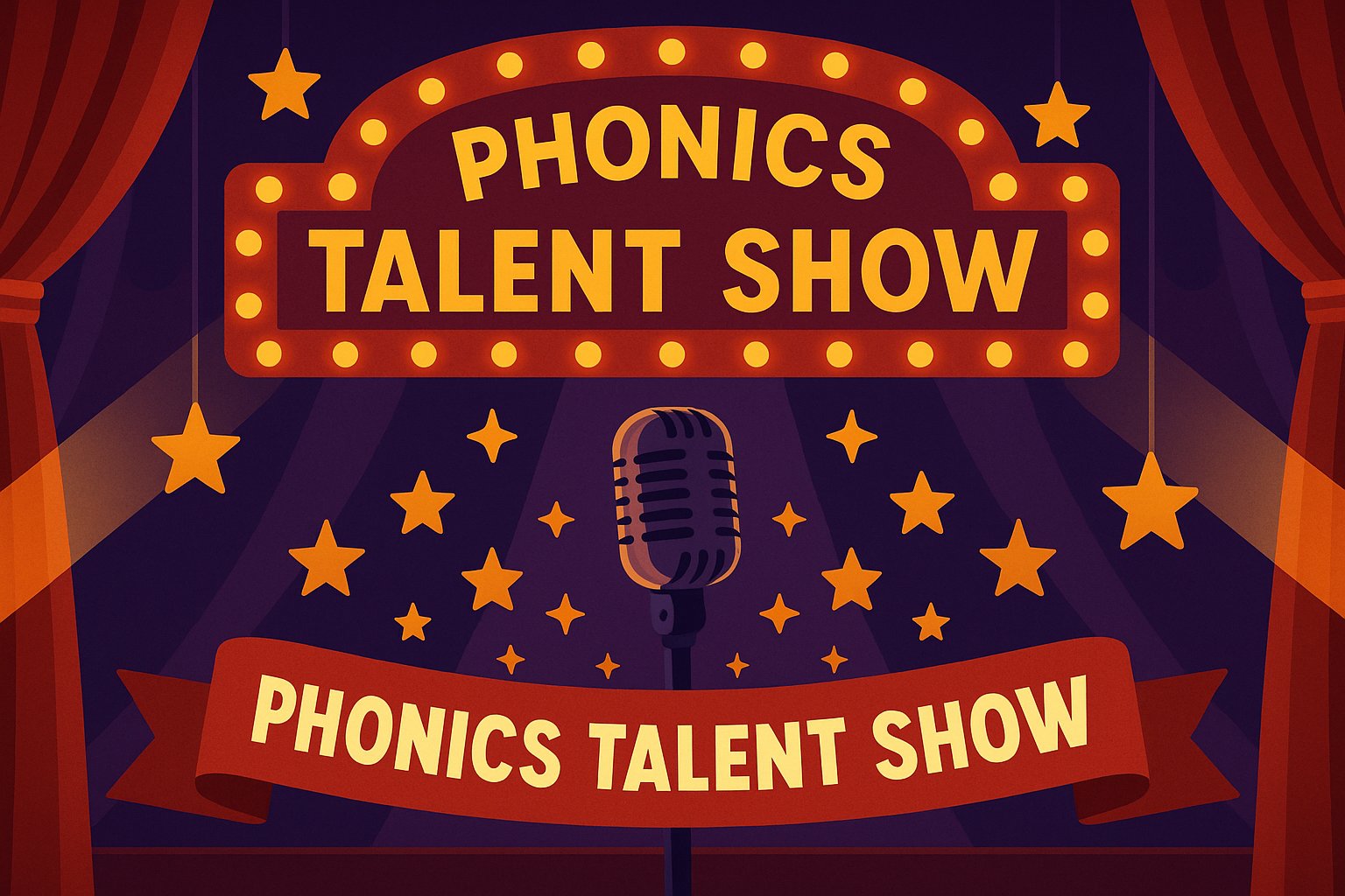 Phonics Talent Show's Cover Image