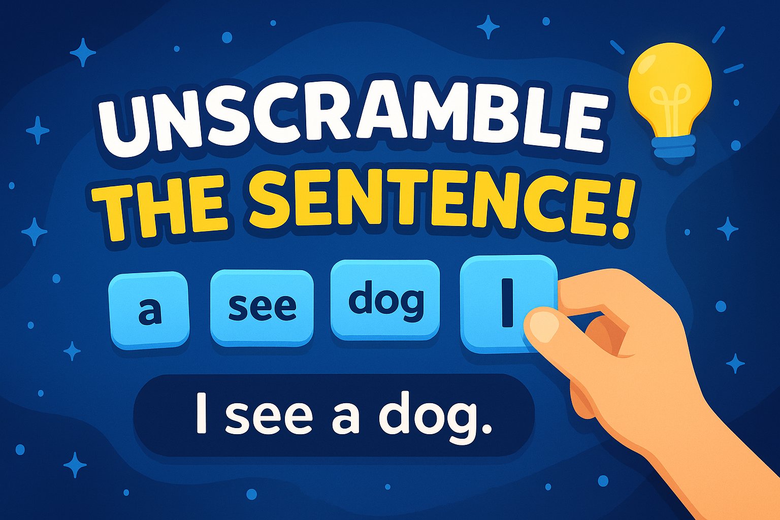 Unscramble The Sentence