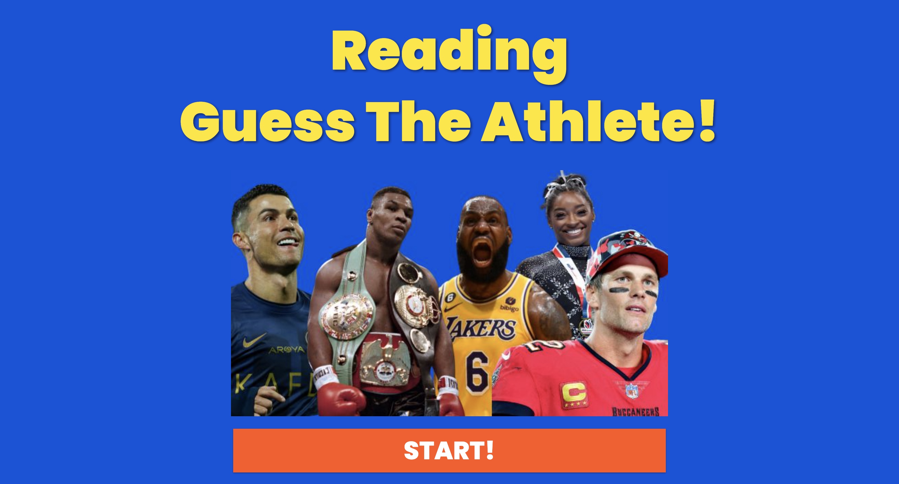 Reading Guess The Athlete's Cover Image