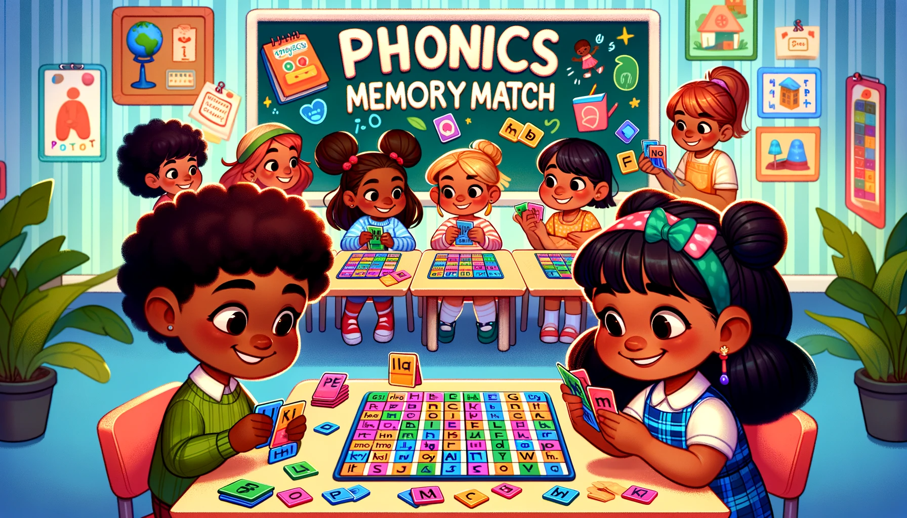 Phonics Memory Match's Cover Image