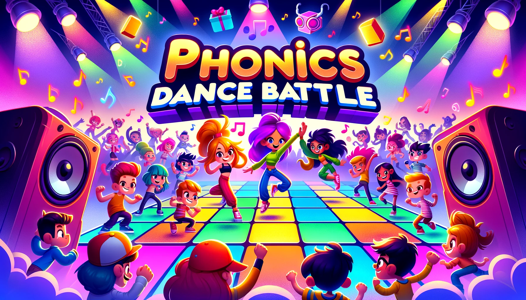 Phonics Dance Battle's Cover Image